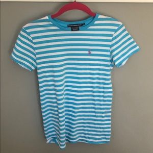 Ralph Lauren Striped Short Sleeve Shirt, Sz S